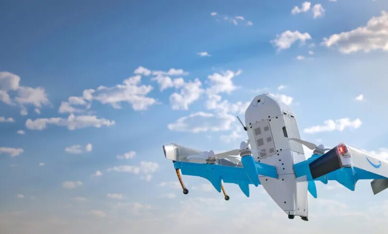 Amazon drone deliveries resume in Arizona after two crash into a crane