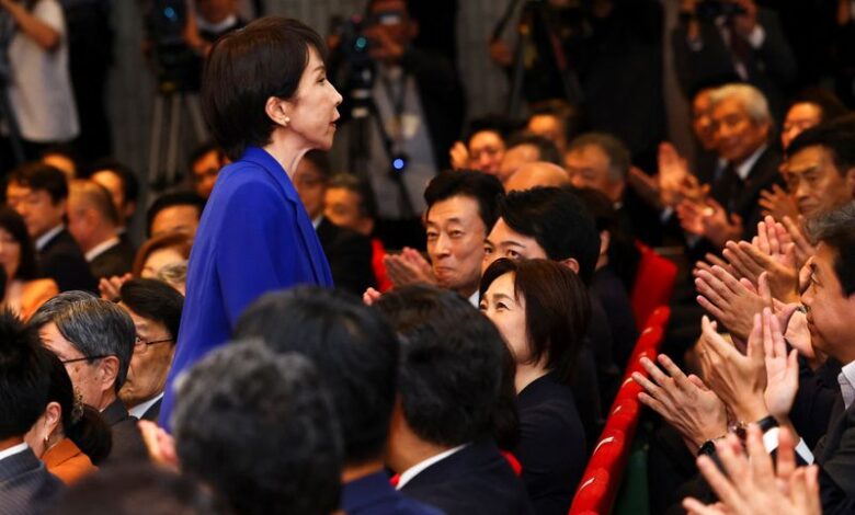 Japan’s Takaichi set to become country’s first female PM